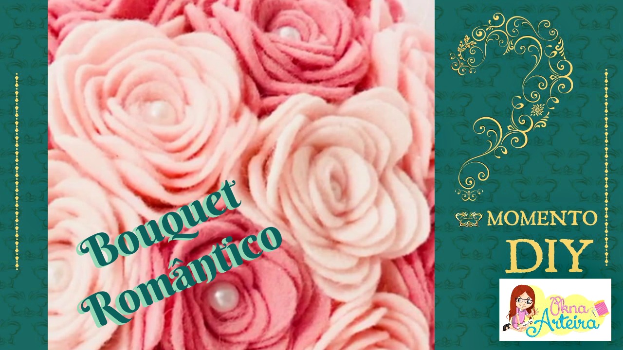 base bouquet - Bouquet Romântico - Momento DIY