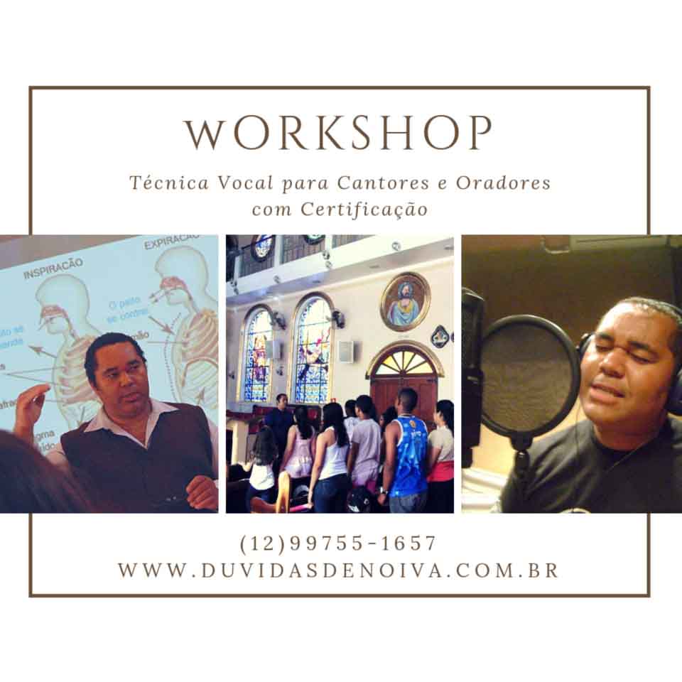 wortksfop - Workshop -Técnica Vocal para Cantores e Oradores